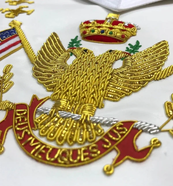 33rd Degree Scottish Rite Regalia Set - Wings Up All Countries Flags 2 33rd Degree Scottish Rite Regalia Set - Wings Up All Countries Flags