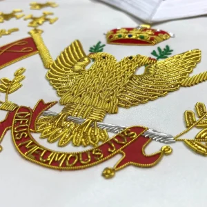 33rd Degree Scottish Rite Regalia Set - Wings Up All Countries Flags
