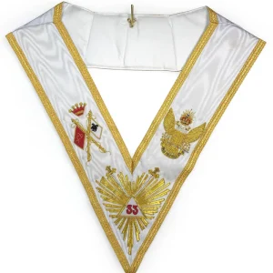 33rd Degree Scottish Rite Regalia Set - Wings Up All Countries Flags