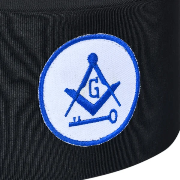 International Masons Crown Cap - White & Blue Emblem