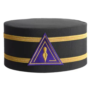 Royal & Select Masters English Regulation Crown Cap - Purple Patch with Double Braid