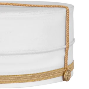 The Order Of The Golden Circle Crown Cap - Gold Bullion Hand Embroidery 8 Order of the Golden Circle Crown Cap - Gold Bullion Hand Embroidery