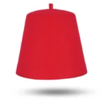 Masonic Scarlet Wool Plain Fez | Customizable Tassel Options