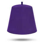 Purple Wool Masonic Fez Hat - Classic Plain Style - Your Tassel Choice