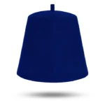 Masonic Plain Fez Hat - Blue Wool with Various Tassel Colors