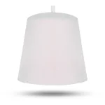 Masonic Plain Fez Hat in Pure White 100% Wool with Choice of Tassel Color