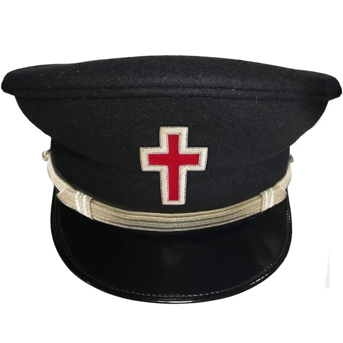 Sir Knight Knights Templar Commandery Fatigue Cap – Silver