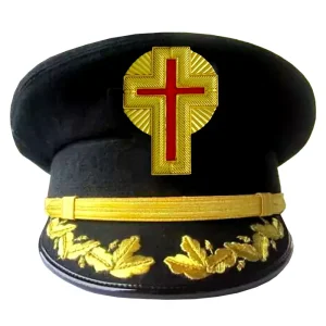 Past Commander Knights Templar Commandery Fatigue Cap