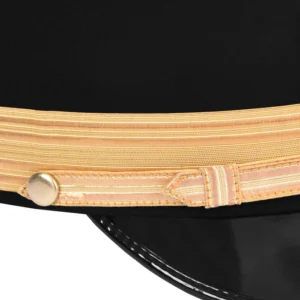 Past Commander Knights Templar Commandery Fatigue Cap - Gold Metal Embroidered with Vinework 9 Past Commander Knights Templar Commandery Fatigue Cap - Gold Metal Embroidered with Vinework