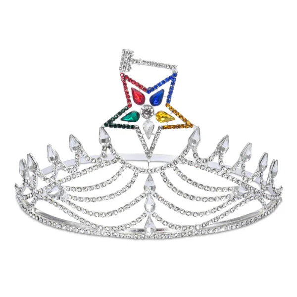 Worthy Matron OES Crown - Silver