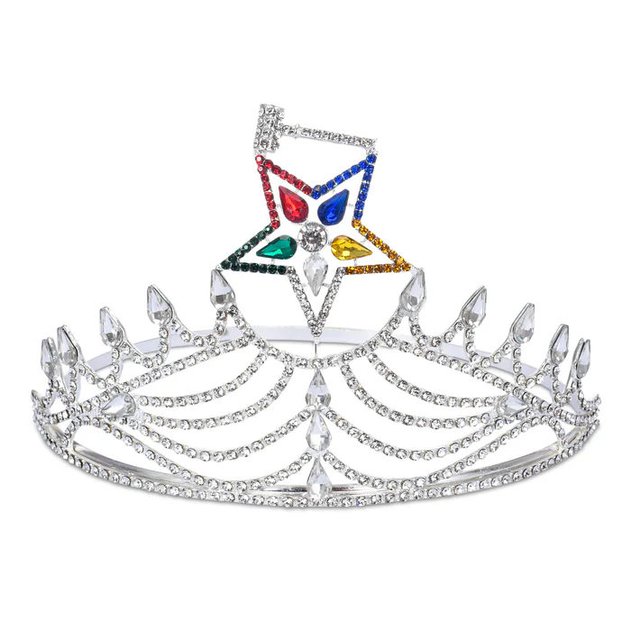 Worthy Matron OES Crown – Silver