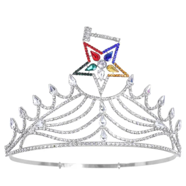 Worthy Matron OES Crown - Silver