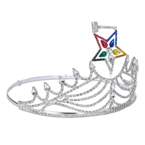 Worthy Matron OES Crown - Silver