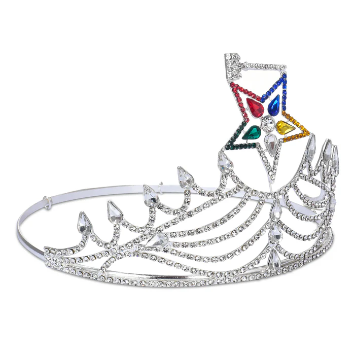 Worthy Matron OES Crown – Silver