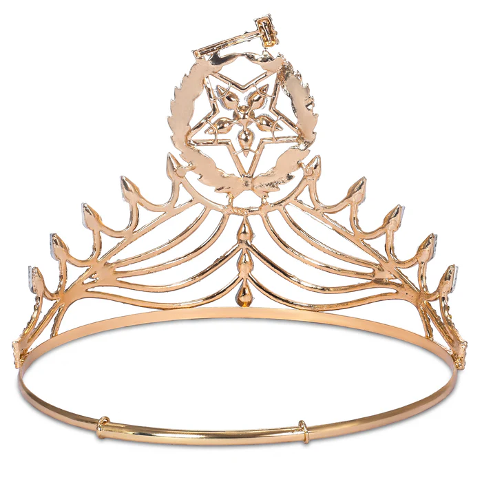 Grand Worthy Matron OES Crown – Colorful Star