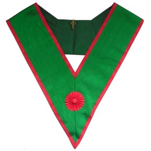 Knights of St. Andrew Scottish Rite English Regulation Collar – Green