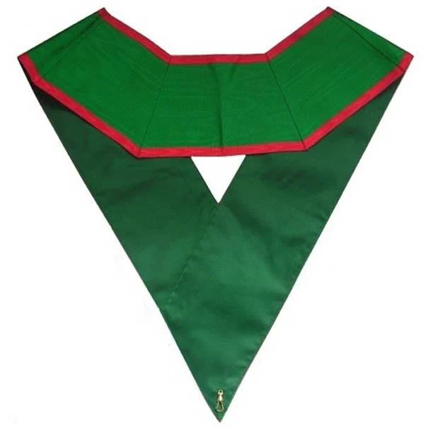 Knights of St. Andrew Scottish Rite English Regulation Collar – Green