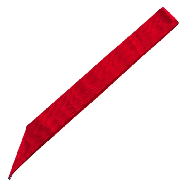 Architect Allied Masonic Degrees Sash - Red Ribbon 1 Architect Allied Masonic Degrees Sash - Red Ribbon