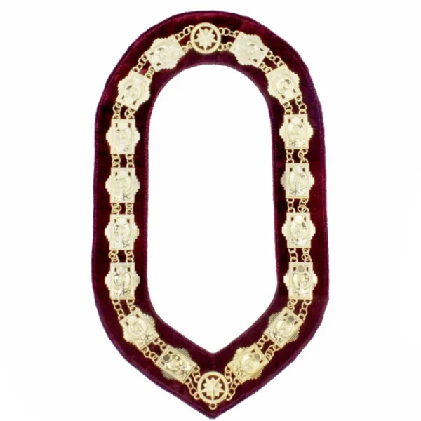 Daughters of Sphinx Chain Collar - Sphinx Head Gold Plated Daughters of Sphinx Chain Collar - Sphinx Head Gold Plated