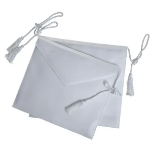 Entered Apprentice Blue Lodge Apron - White With Tassels 7 Entered Apprentice Blue Lodge Apron - White With Tassels