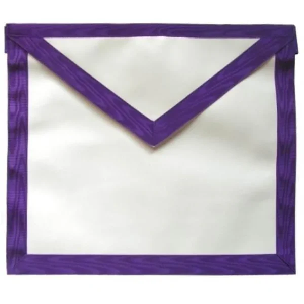 Entered Apprentice Memphis Misraim French Regulation Apron - White Entered Apprentice Memphis Misraim French Regulation Apron - White