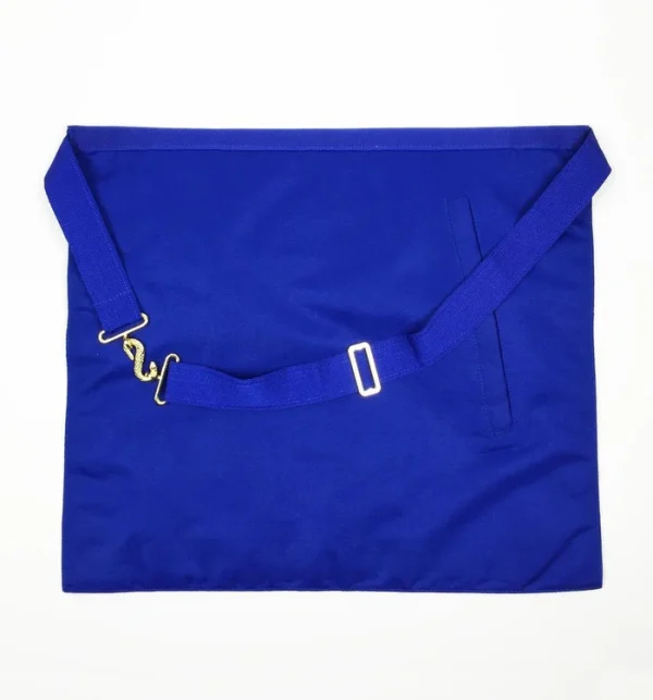 Grand Officers English Royal Arch Apron - Red & Blue