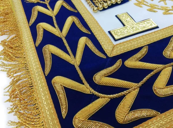 Grand Standard Bearer Craft English Regulation Apron - Royal Blue 5 Grand Standard Bearer Craft English Regulation Apron - Royal Blue