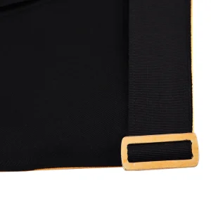 Grand Tiler of Solomon Allied Masonic Degrees Apron - Hand Embroidery Gold Bullion 11 Grand Tiler of Solomon Allied Masonic Degrees Apron - Hand Embroidery Gold Bullion