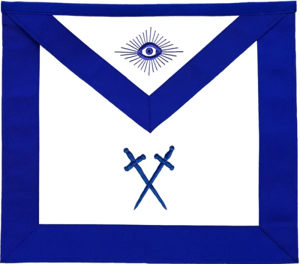 Inner Guard Blue Lodge Officer Apron - Machine Embroidery Inner Guard Blue Lodge Officer Apron - Machine Embroidery