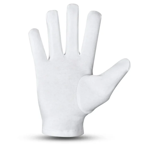 Knight Commander Of The Court Of Honour Scottish Rite Gloves - White Pure Cotton 1 Knight Commander Of The Court Of Honour Scottish Rite Gloves - White Pure Cotton