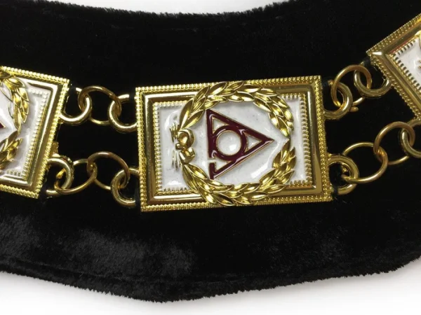 LOCOP PHA Chain Collar - Gold Plated on Black Velvet 2 LOCOP PHA Chain Collar - Gold Plated on Black Velvet