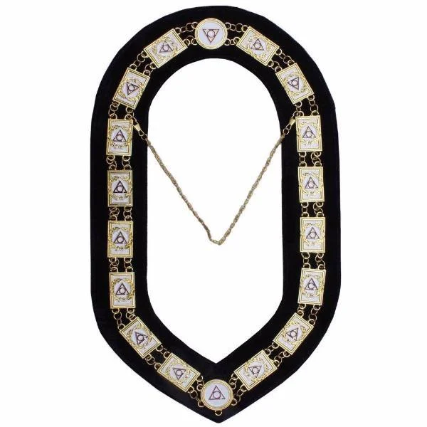 LOCOP PHA Chain Collar - Gold Plated on Black Velvet LOCOP PHA Chain Collar - Gold Plated on Black Velvet