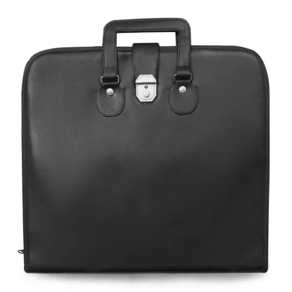 Masonic Apron Case - Soft Imitation Leather with Metal Lock Masonic Apron Case - Soft Imitation Leather with Metal Lock