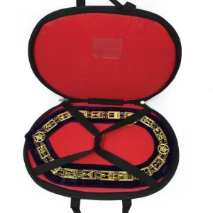 Masonic Chain Collar Case - Various Colors 8 Masonic Chain Collar Case - Various Colors