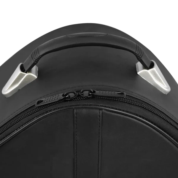 Masonic Chapeau Case - Customizable Black Leather 4 Masonic Chapeau Case - Customizable Black Leather
