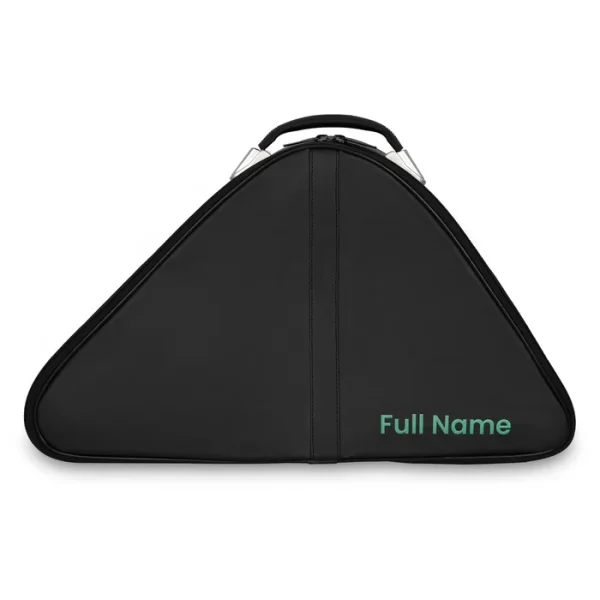 Masonic Chapeau Case - Customizable Black Leather Masonic Chapeau Case - Customizable Black Leather