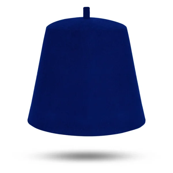 Masonic Plain Fez Hat - Blue Wool with Various Tassel Colors Masonic Plain Fez Hat - Blue Wool with Various Tassel Colors