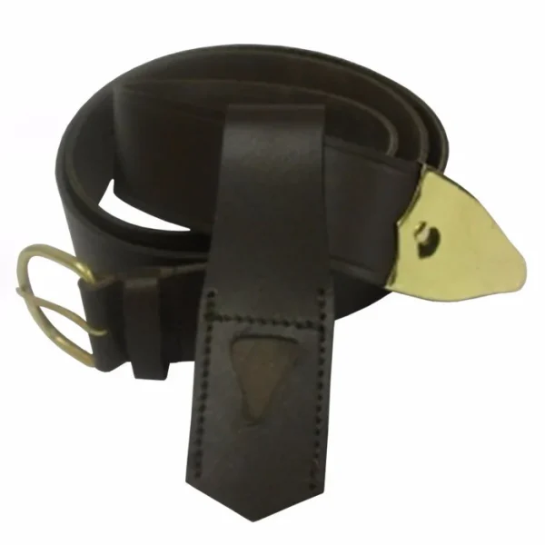 Masonic Regalia Belt - Brown & Black Masonic Regalia Belt - Brown & Black
