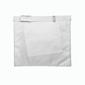 Master Mason Blue Lodge Apron - All White with Tassels & Cords