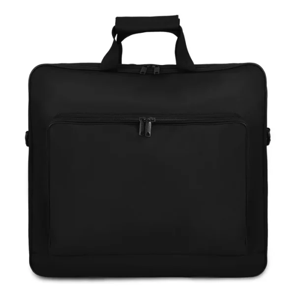 Master Mason Blue Lodge Apron Case - Black Cordura Fabric with Gold Emblem 2 Master Mason Blue Lodge Apron Case - Black Cordura Fabric with Gold Emblem