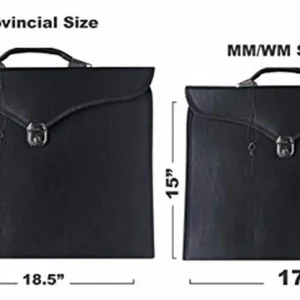 Master Mason Blue Lodge Apron Case - Multiple Colors & Sizes Leather Provincial 25 Master Mason Blue Lodge Apron Case - Multiple Colors & Sizes Leather Provincial