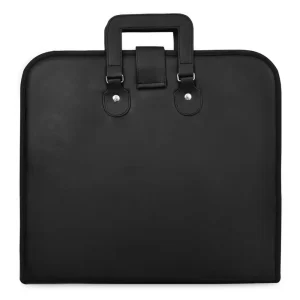 Master Mason Blue Lodge Apron Case - Soft Imitation Leather with Silver Metal Lock 11 Master Mason Blue Lodge Apron Case - Soft Imitation Leather with Silver Metal Lock