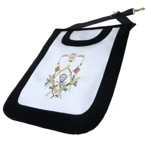 Master Mason Blue Lodge Apron - George Washington's Replica 9 Master Mason Blue Lodge Apron - George Washington's Replica