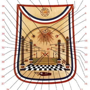 Master Mason Blue Lodge Apron