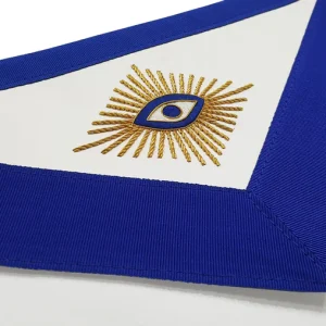 Master Mason Blue Lodge Apron - Royal Blue Square & Compass G 6 Master Mason Blue Lodge Apron - Royal Blue Square & Compass G