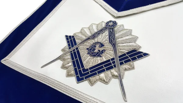 Master Mason Blue Lodge Apron - Royal Blue Velvet 1 Master Mason Blue Lodge Apron - Royal Blue Velvet