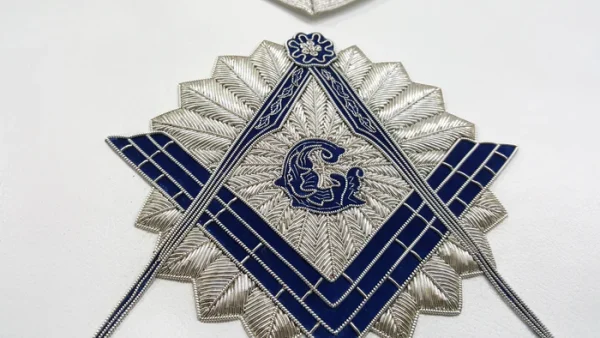 Master Mason Blue Lodge Apron - Royal Blue Velvet 2 Master Mason Blue Lodge Apron - Royal Blue Velvet