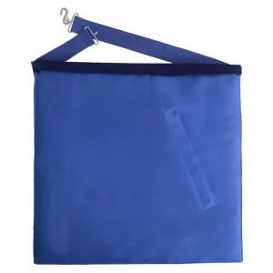 Master Mason Blue Lodge Apron - Royal Blue Velvet and White 5 Master Mason Blue Lodge Apron - Royal Blue Velvet and White