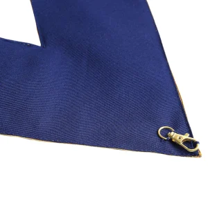 Master Mason Blue Lodge Collar - Dark Blue Velvet with Gold Braid Borders 7 Master Mason Blue Lodge Collar - Dark Blue Velvet with Gold Braid Borders