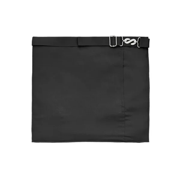 Master Mason Blue Lodge Funeral Apron - Square & Compass G with Fringe 1 Master Mason Blue Lodge Funeral Apron - Square & Compass G with Fringe